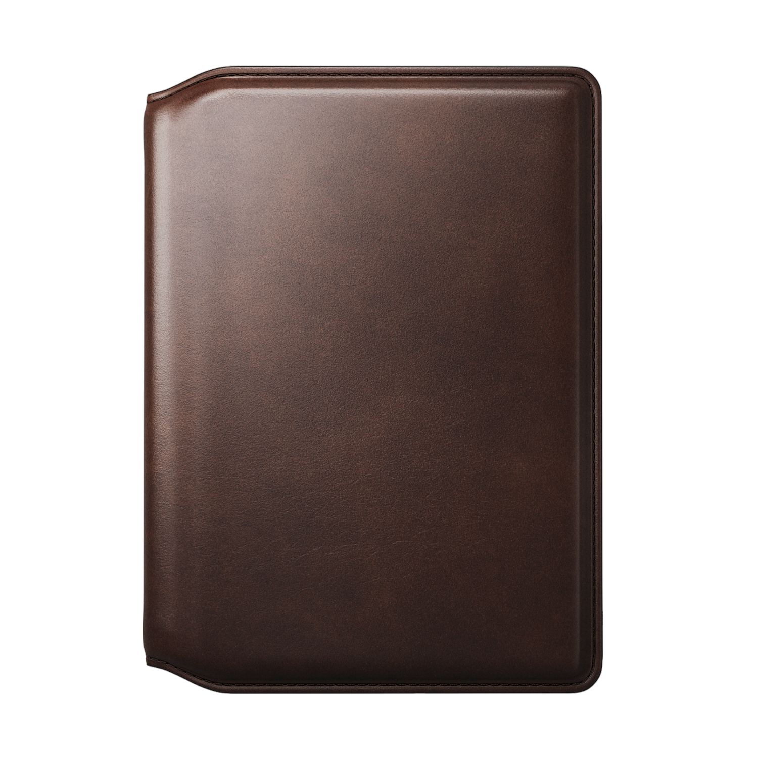 Nomad Passport Wallet with Horween Leather - Rustic Brown