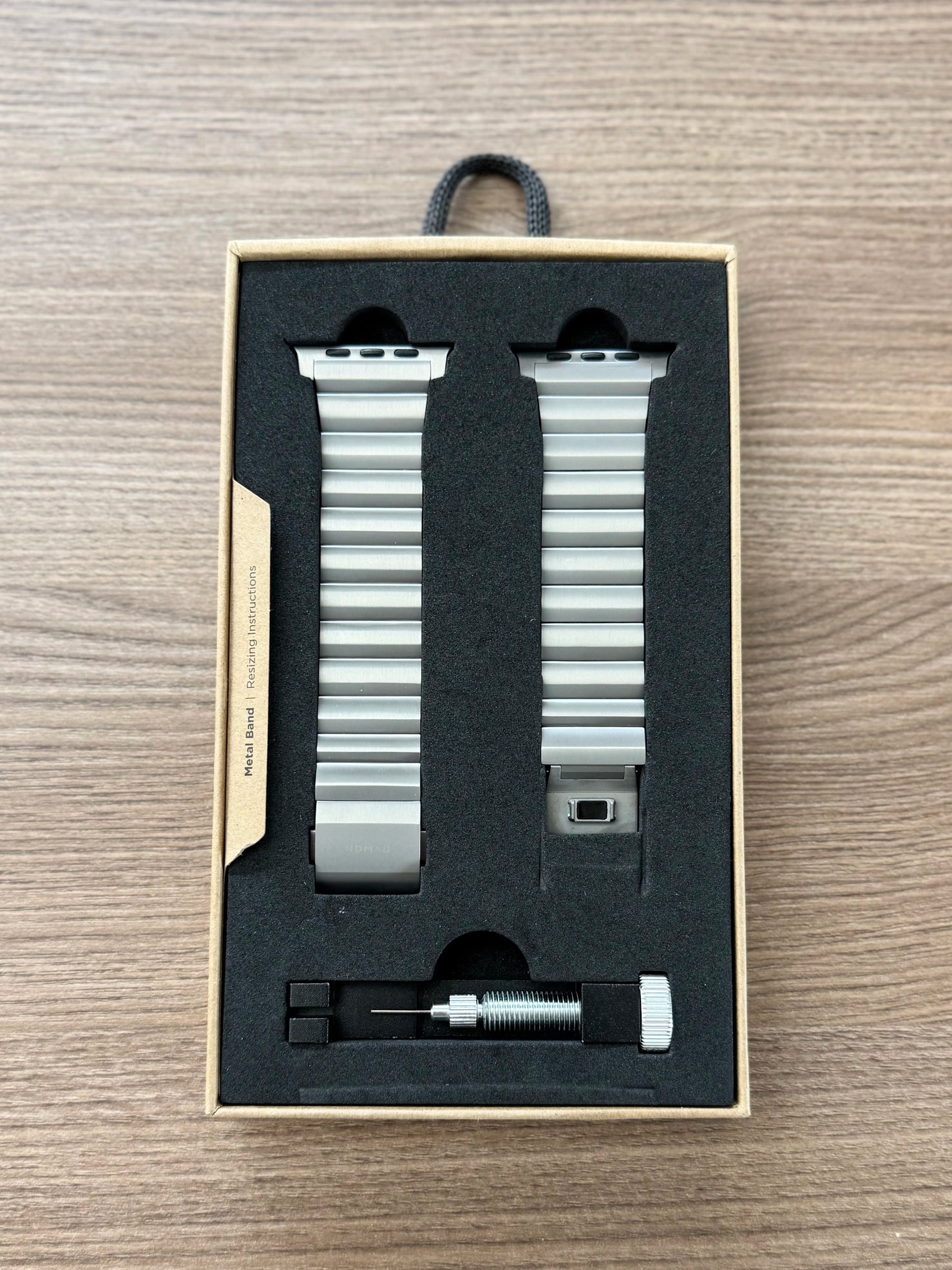 Nomad Titanium Band V2 - 46/49mm - Natural - Open Box