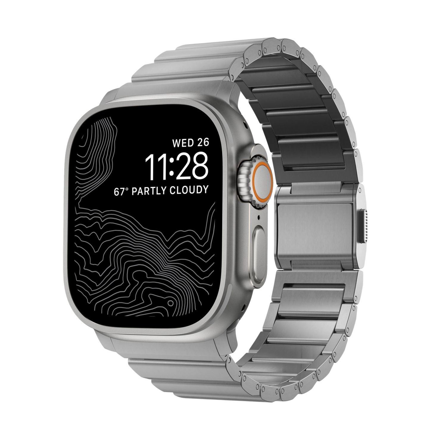 Nomad Titanium Band  V2 - 46/49mm - Natural