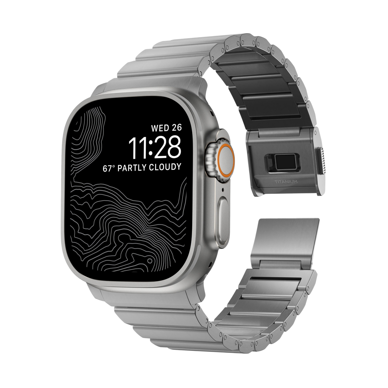 Nomad Titanium Band  V2 - 46/49mm - Natural