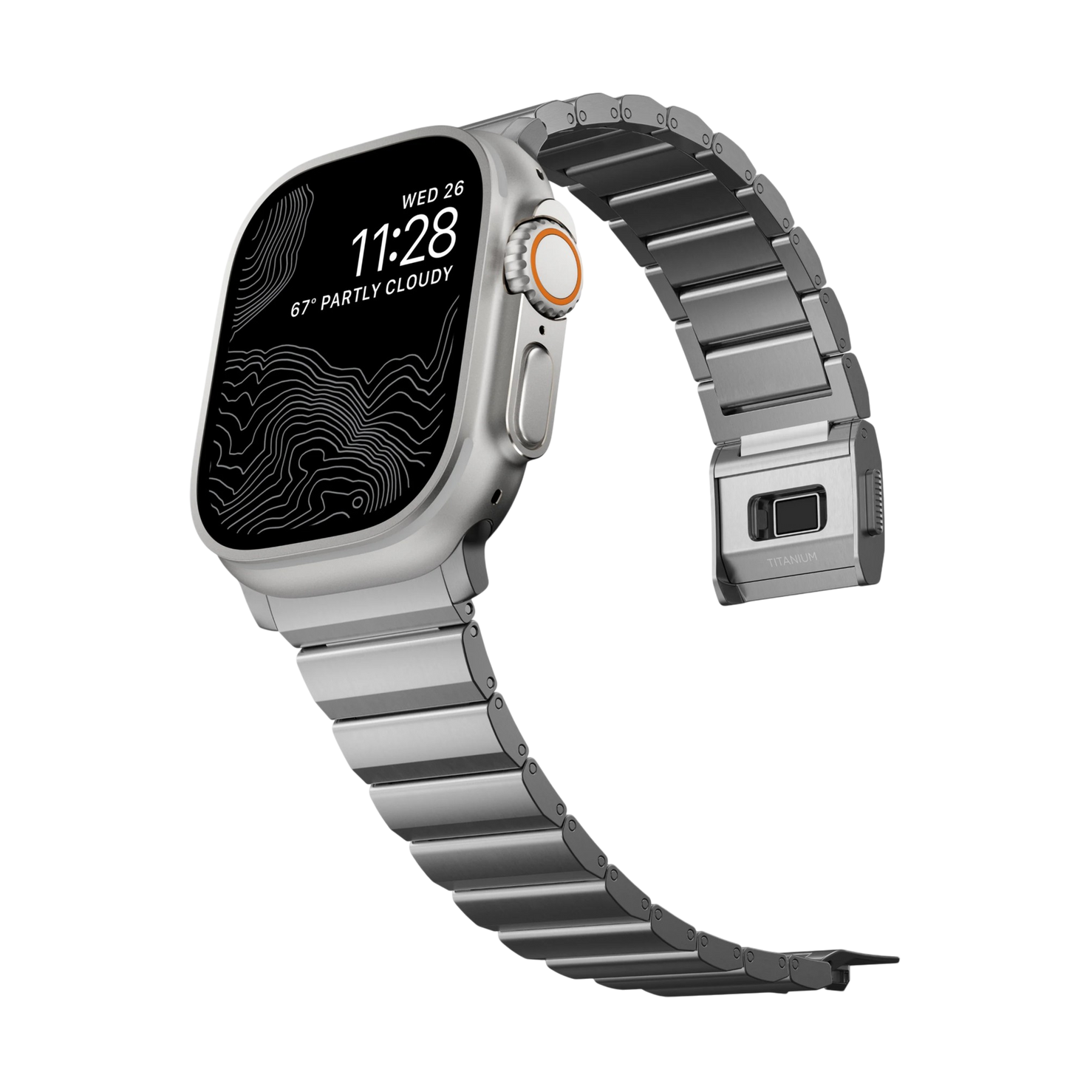 Nomad Titanium Band  V2 - 46/49mm - Natural