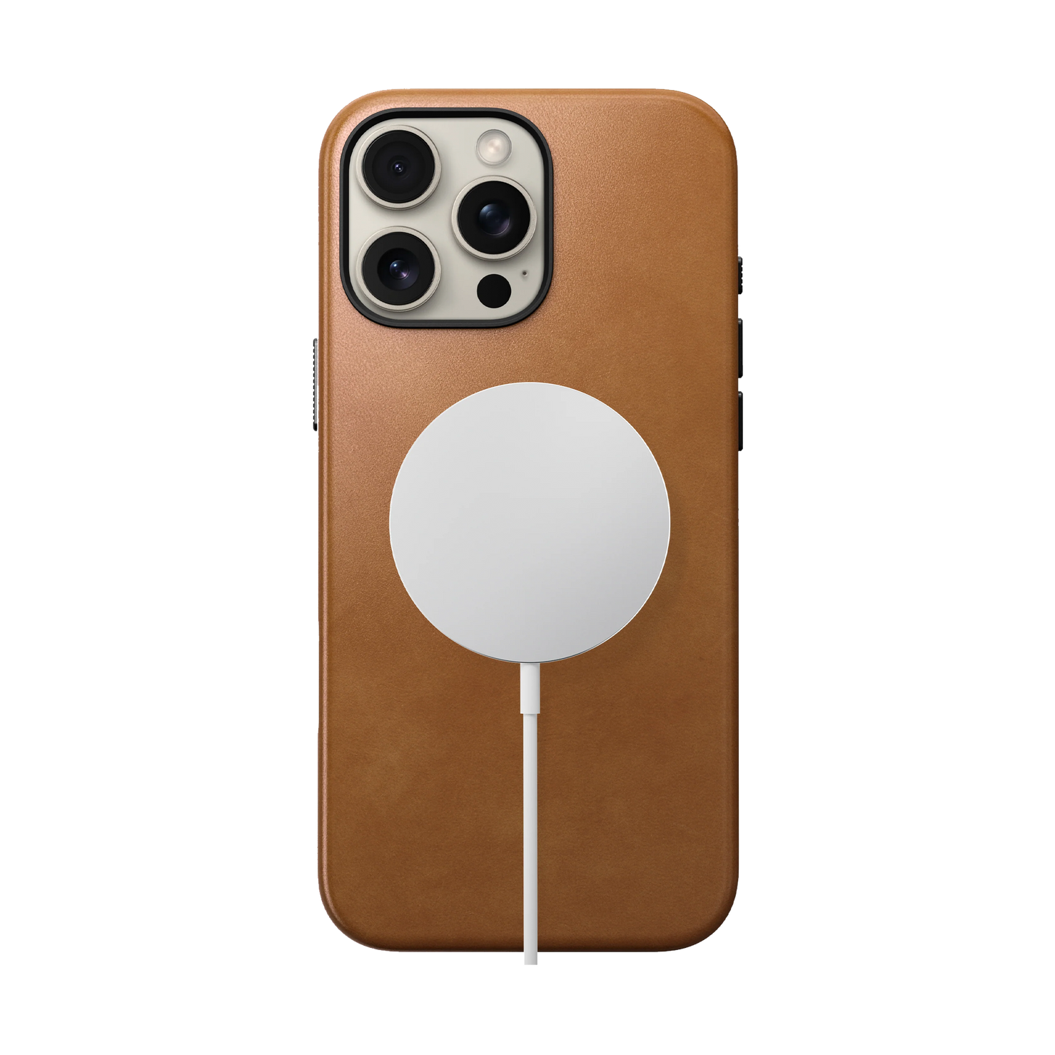 Nomad Traditional Leather Case for iPhone 16 Pro Max - English Tan