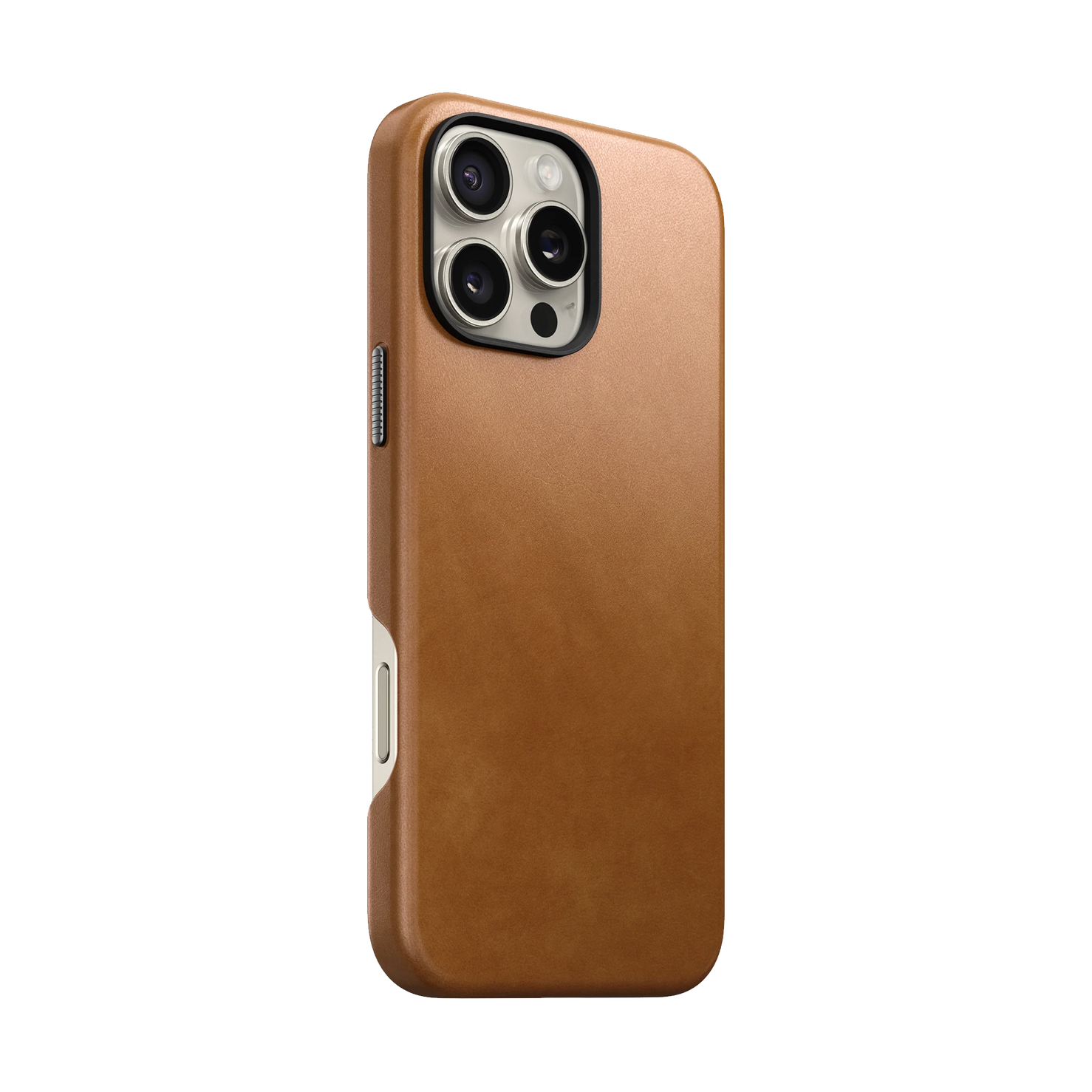 Nomad Traditional Leather Case for iPhone 16 Pro Max - English Tan