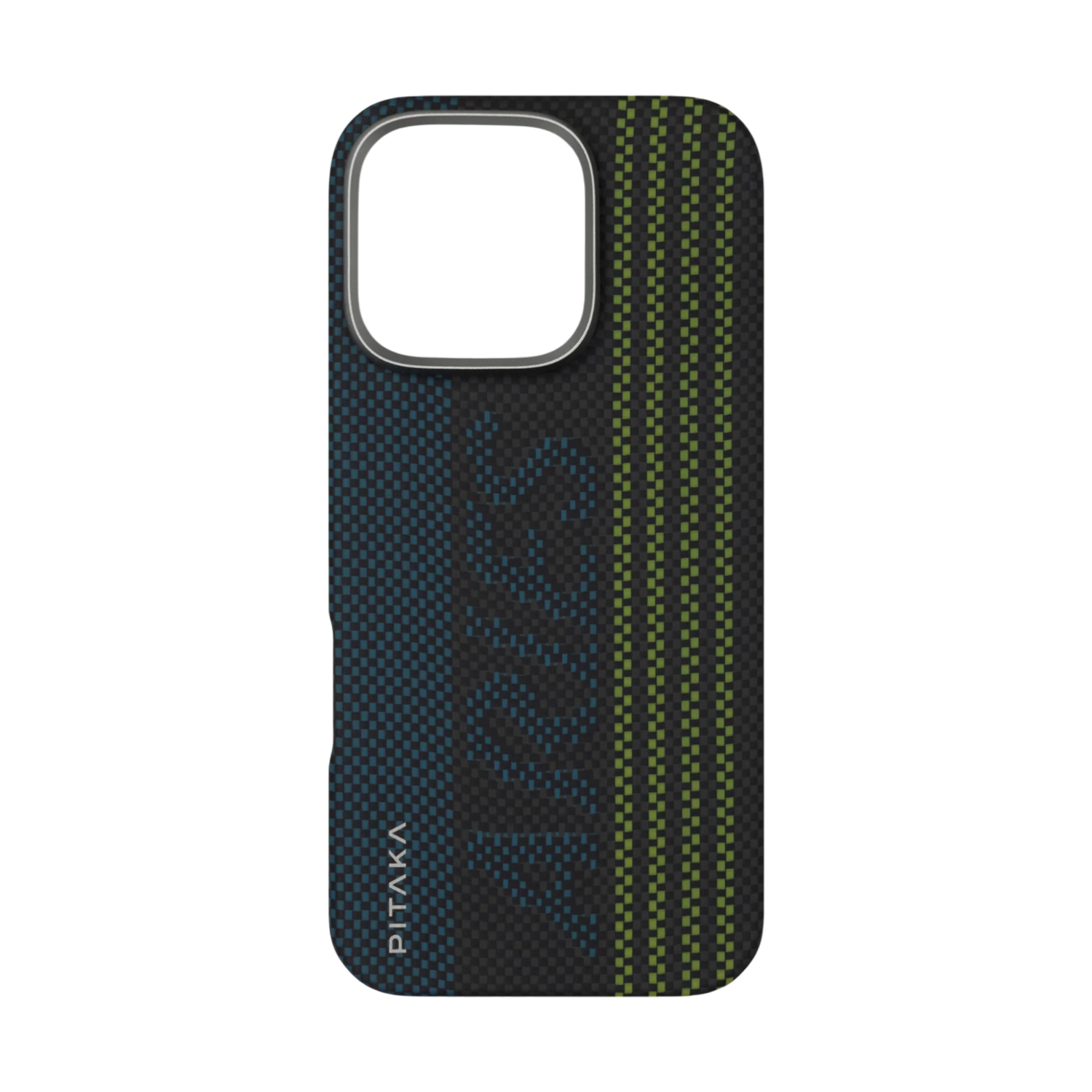 Pitaka x Aries Luminous Tactile Woven Case for iPhone 16 Pro - Credit Card