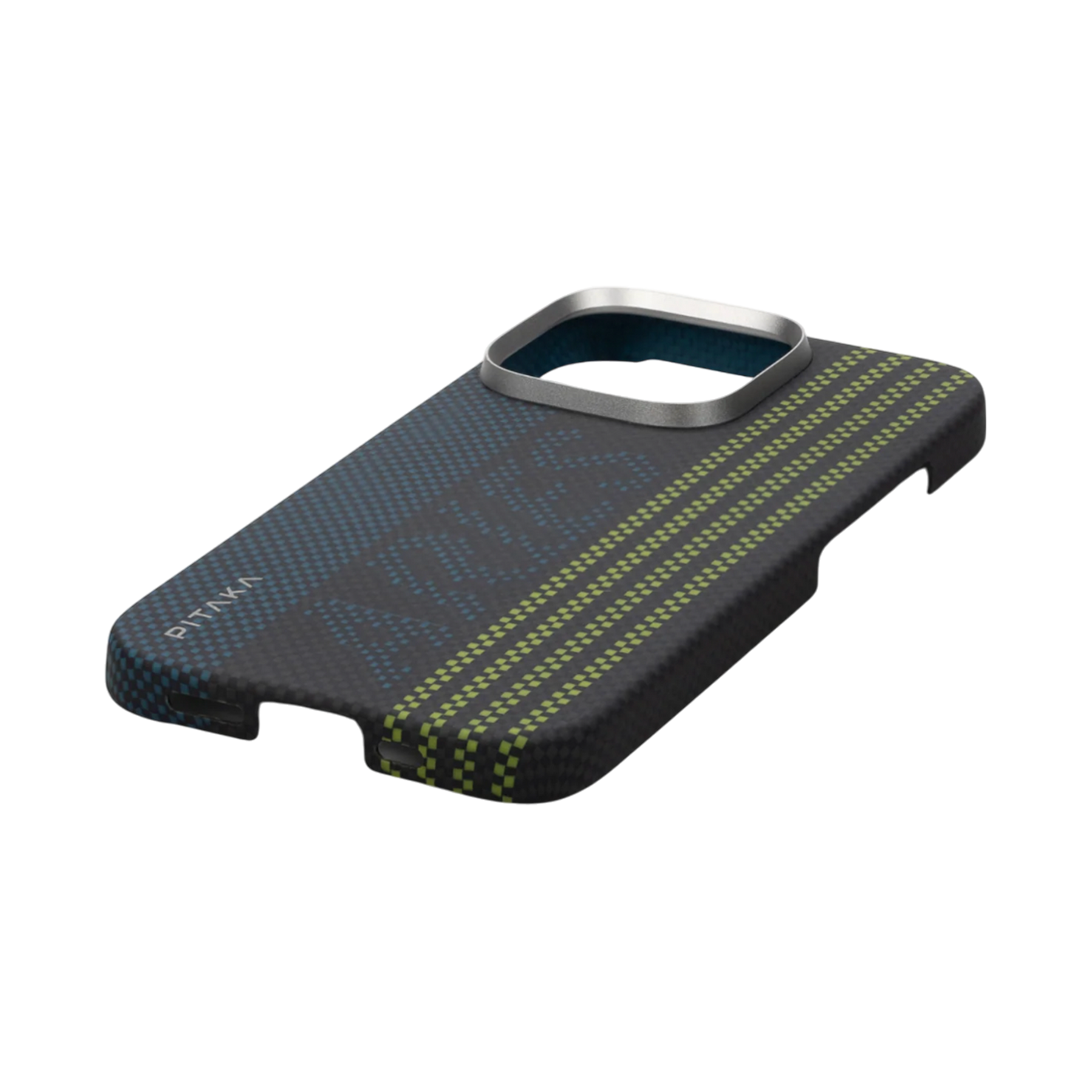 Pitaka x Aries Luminous Tactile Woven Case for iPhone 16 Pro - Credit Card