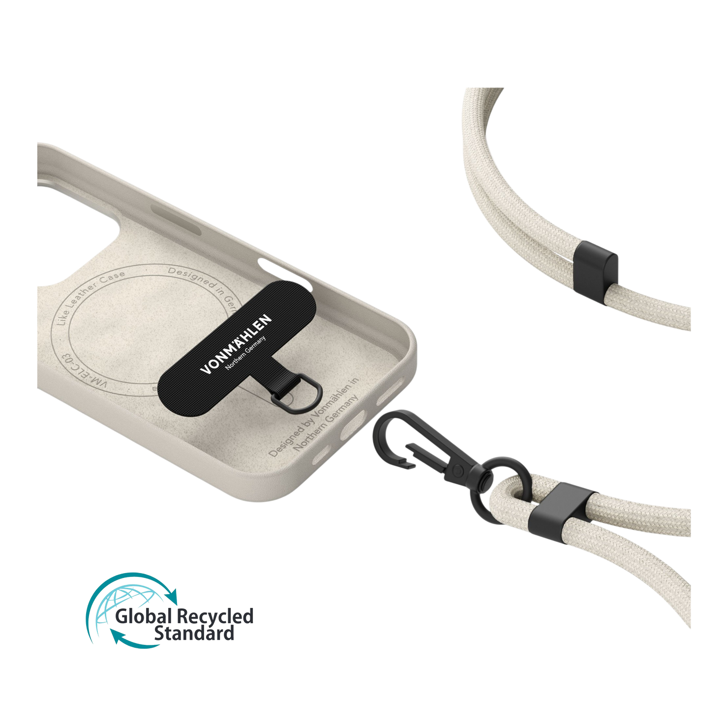 Vonmahlen Infinity Go Universal Phone Strap - Stone