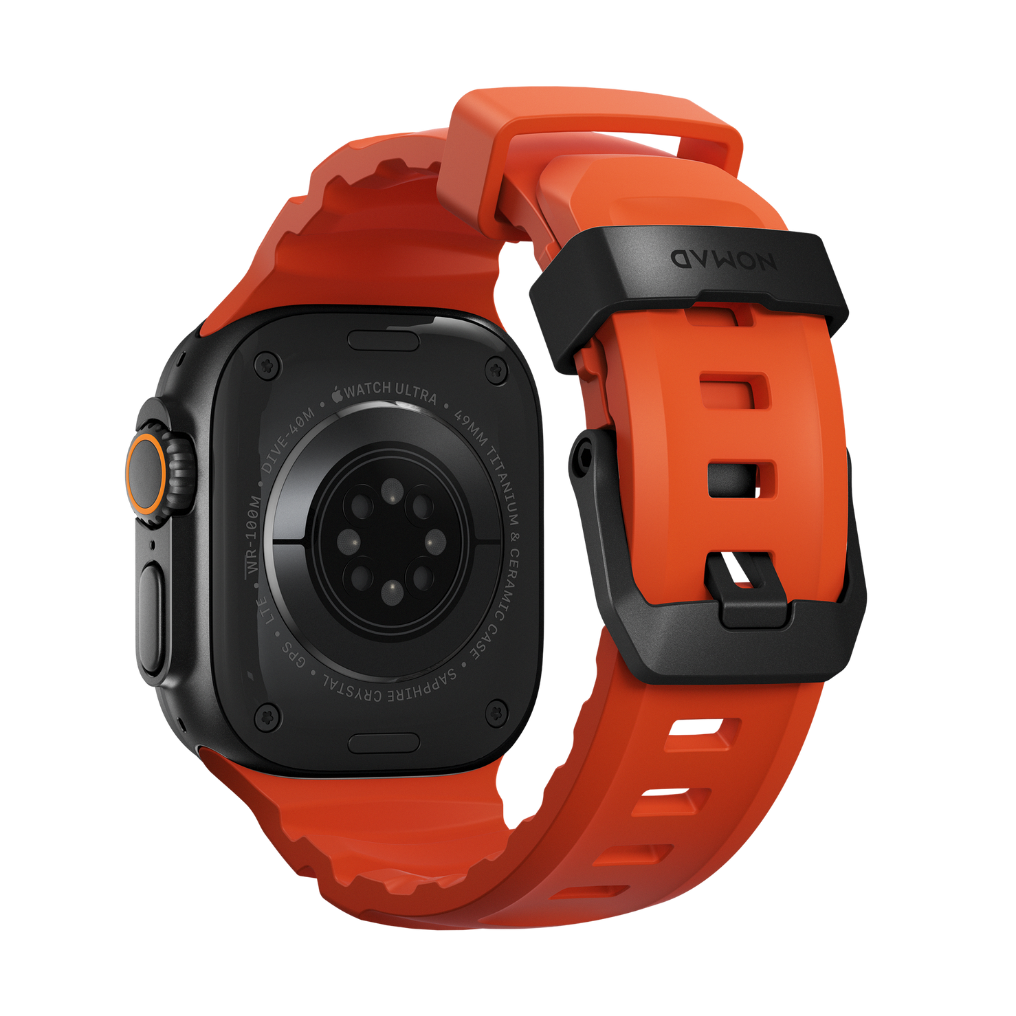 Nomad Rocky Point Band - 46/49mm - Black Hardware - Magma