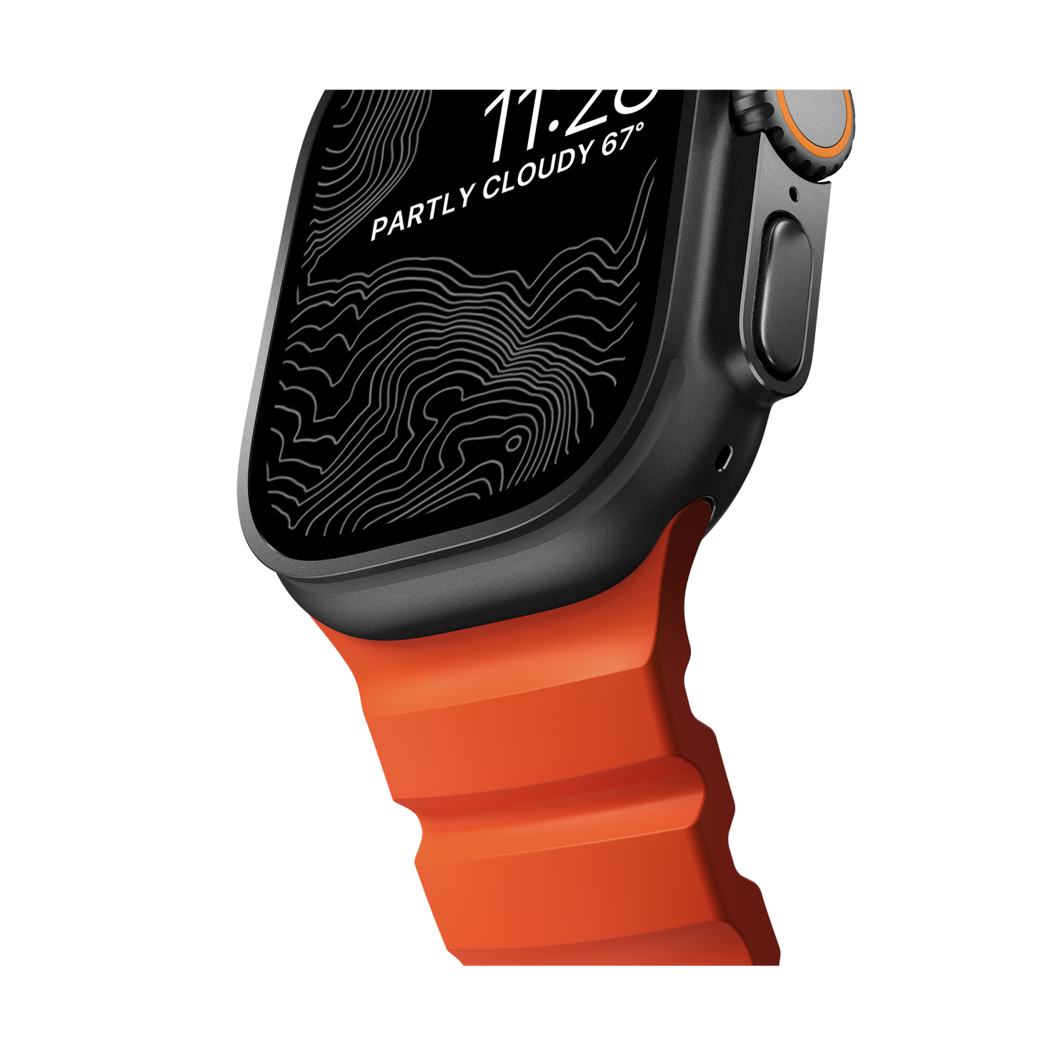 Nomad Rocky Point Band - 46/49mm - Black Hardware - Magma