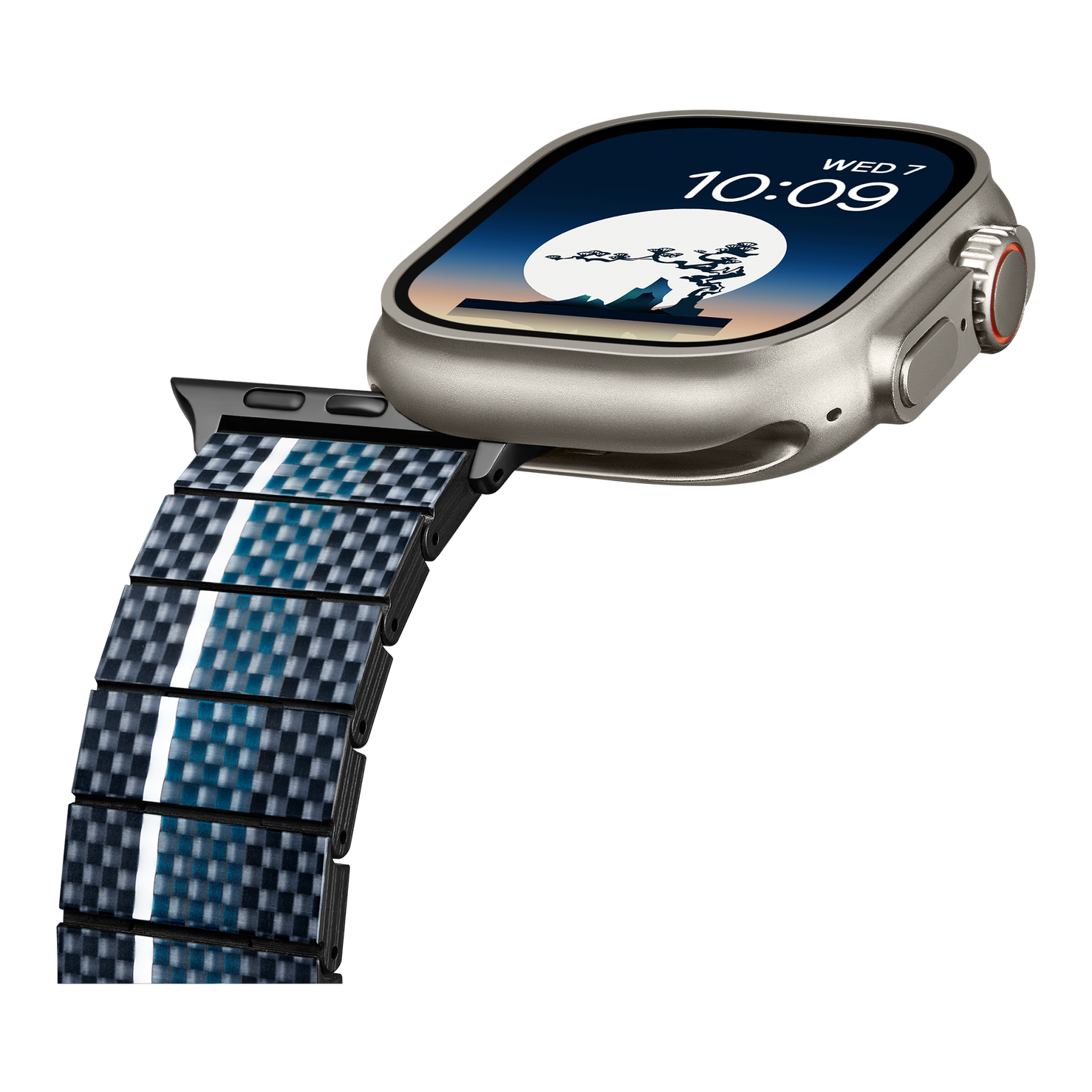 Pitaka Poetry of Things ChromaCarbon Band - Moon