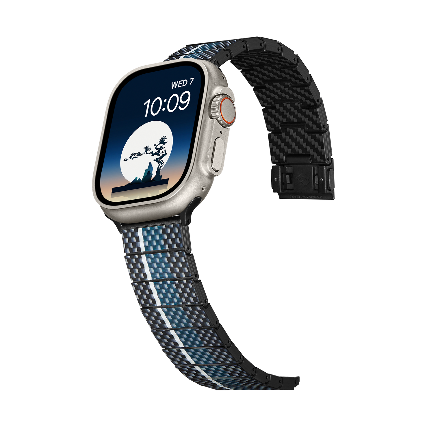 Pitaka Poetry of Things ChromaCarbon Band - Moon