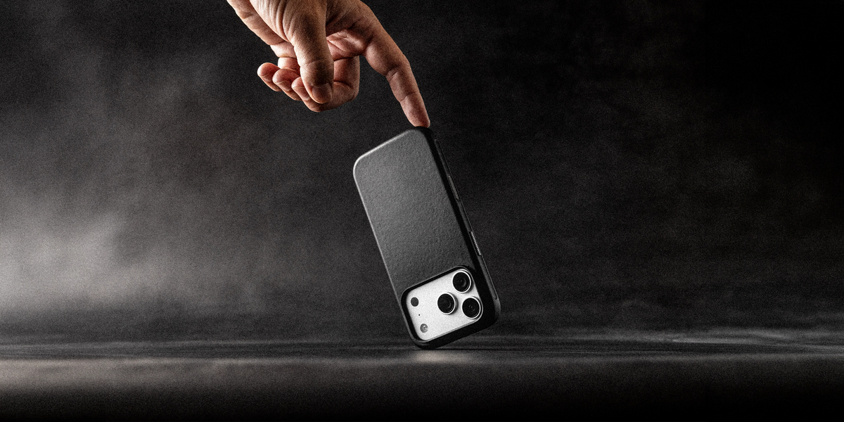 Nomad Modern Case with Horween Leather for iPhone 18 Pro - Black