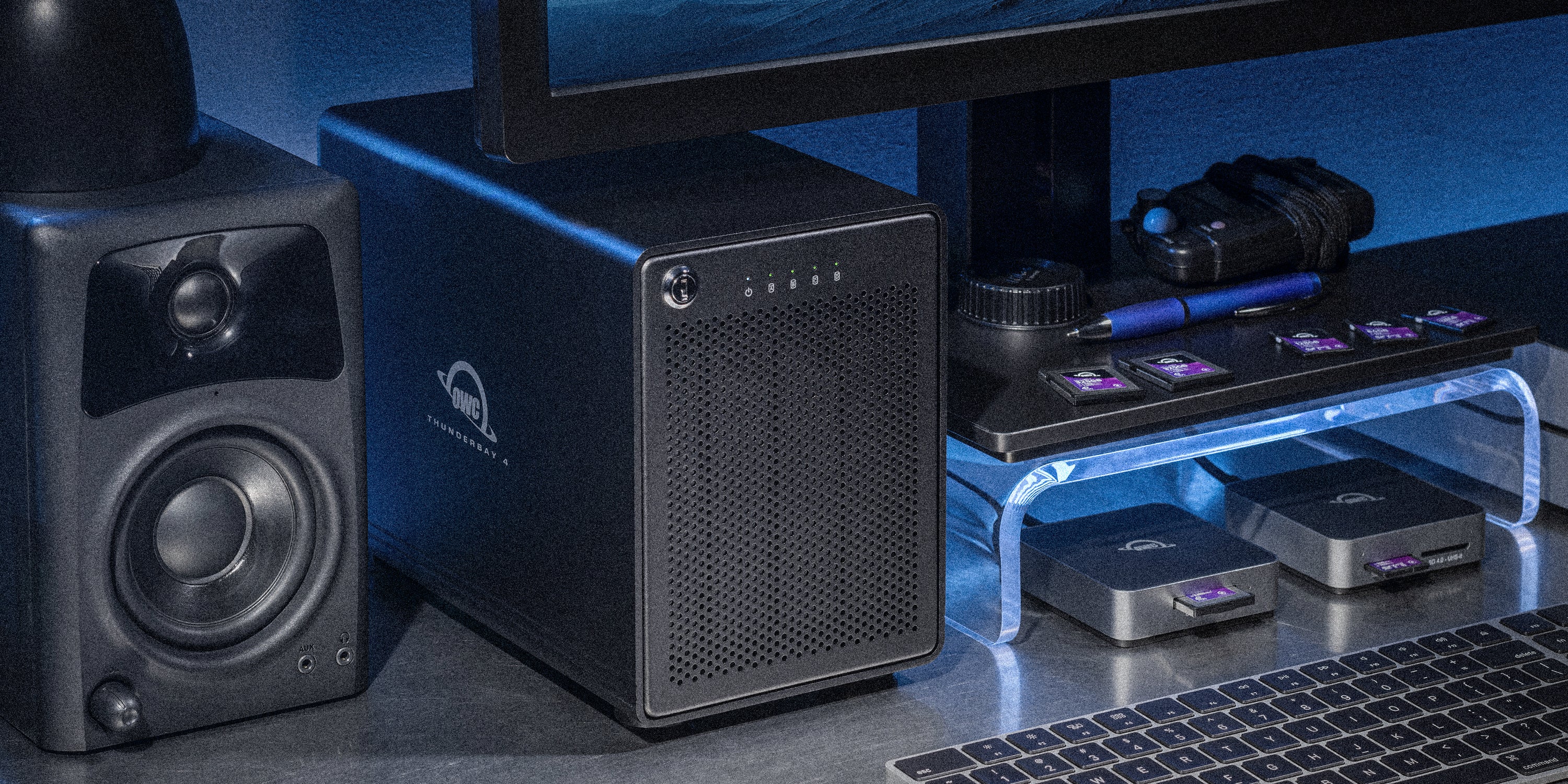 OWC  80TB Enterprise (4 x 20TB) ThunderBay 4 External Storage with SoftRAID