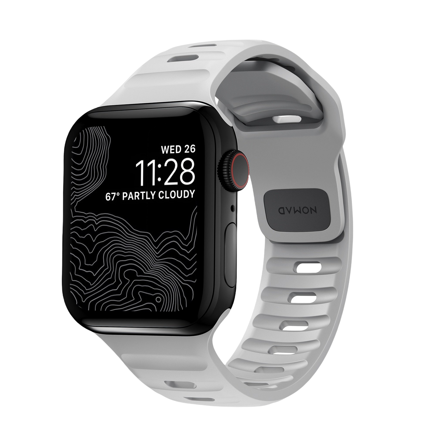 Nomad Sport Band - 46/49mm - Lunar Grey