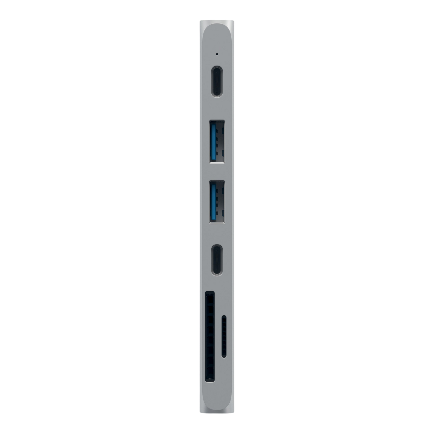 Satechi Aluminium Pro Hub Multi-Port USB-C Dock Adapter - Silver